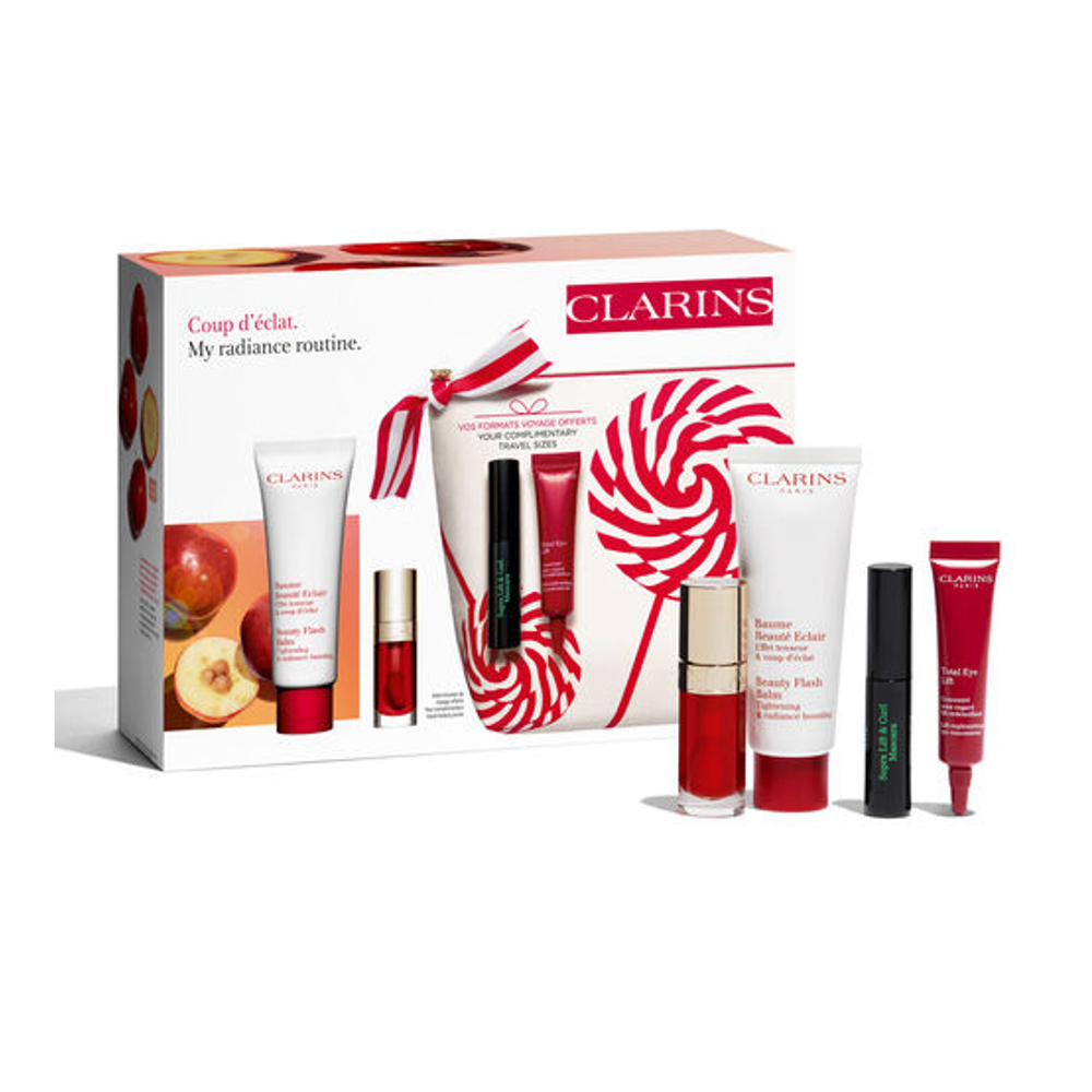 Coffret de soins de la peau 'Beauté Éclair' - 4 Pièces