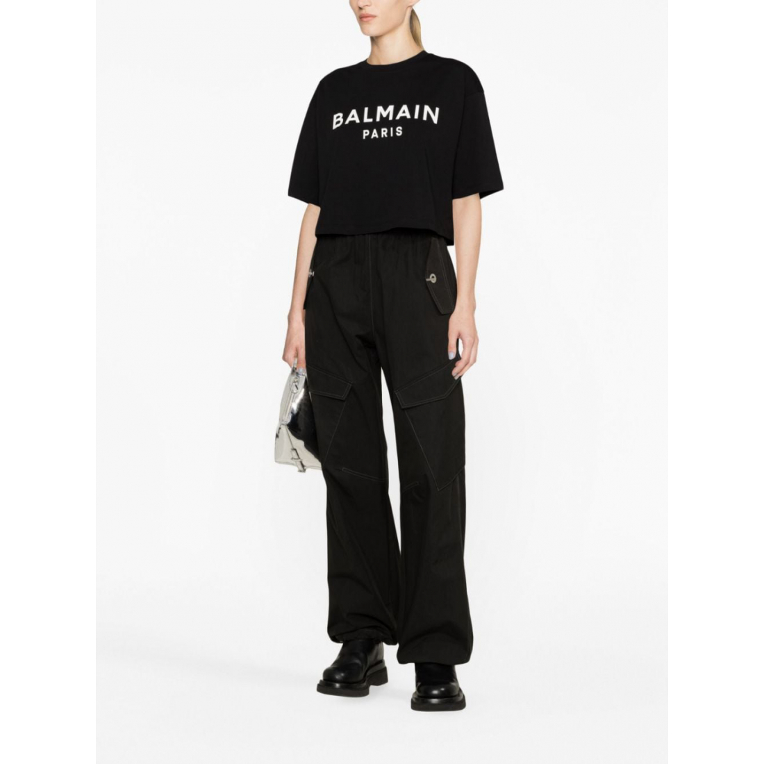 Women's 'Logo' Crop T-shirt