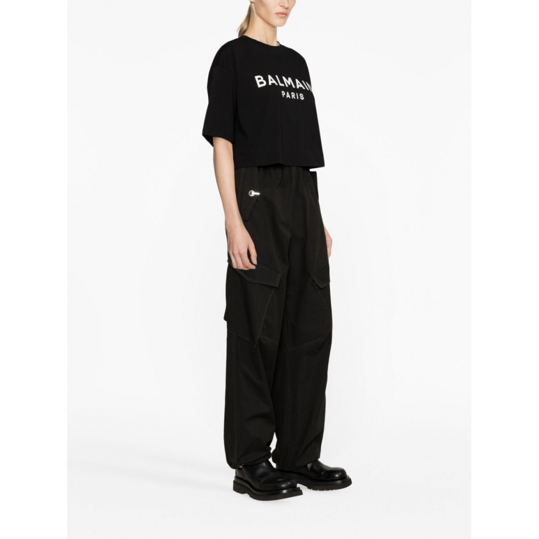 Women's 'Logo' Crop T-shirt