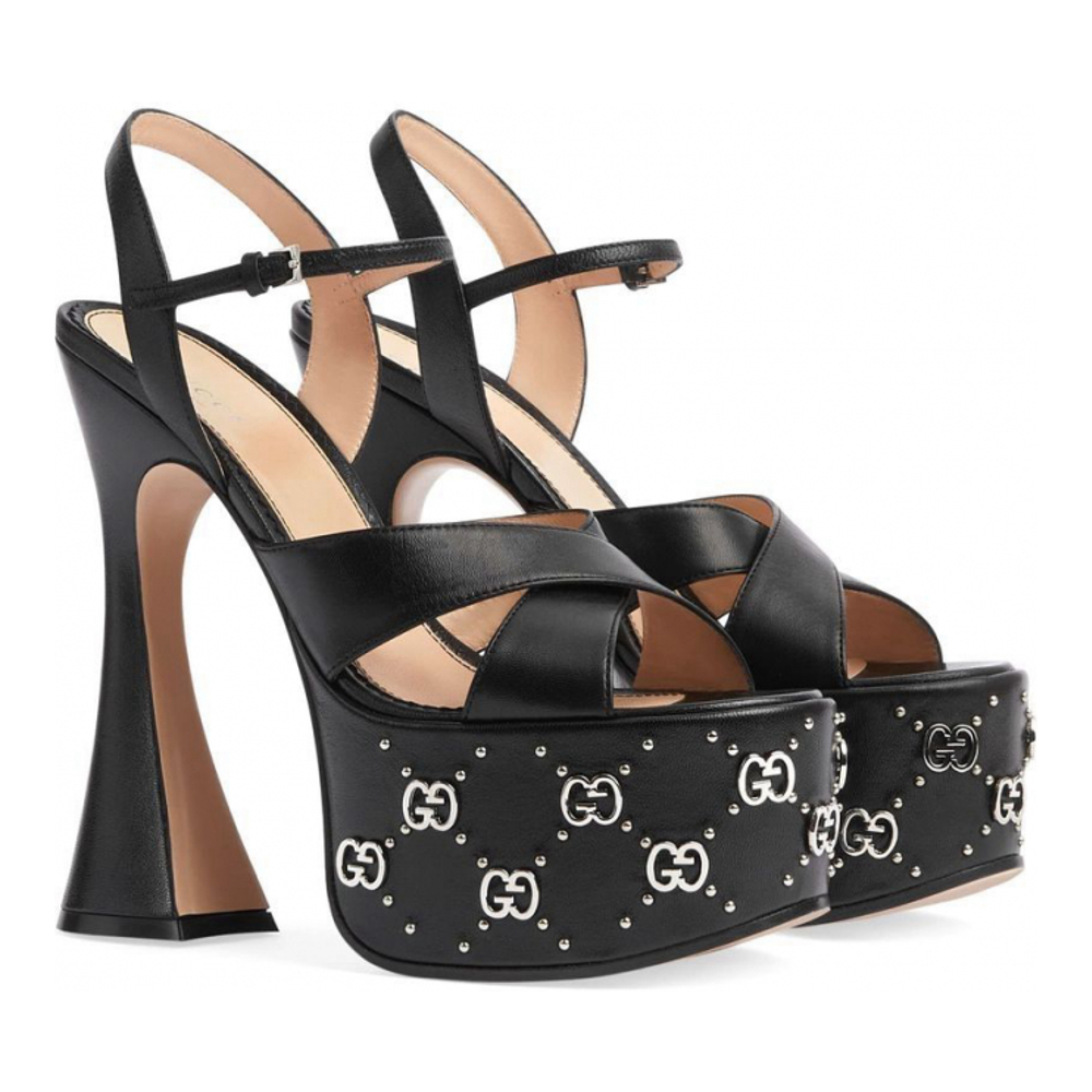 Sandales à semelle plateforme 'GG Stud' pour Femmes