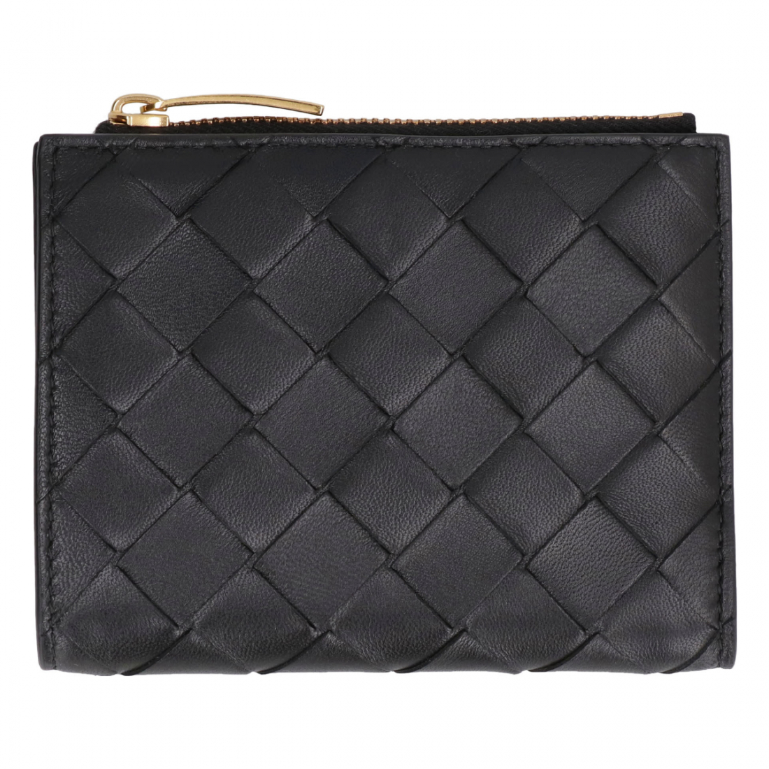 Portefeuille 'Small Intrecciato Bi-Fold Zip' pour Femmes