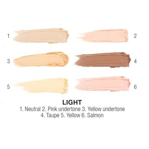 Palette Visage 'Conceal Correct Contour' - Light 9 g