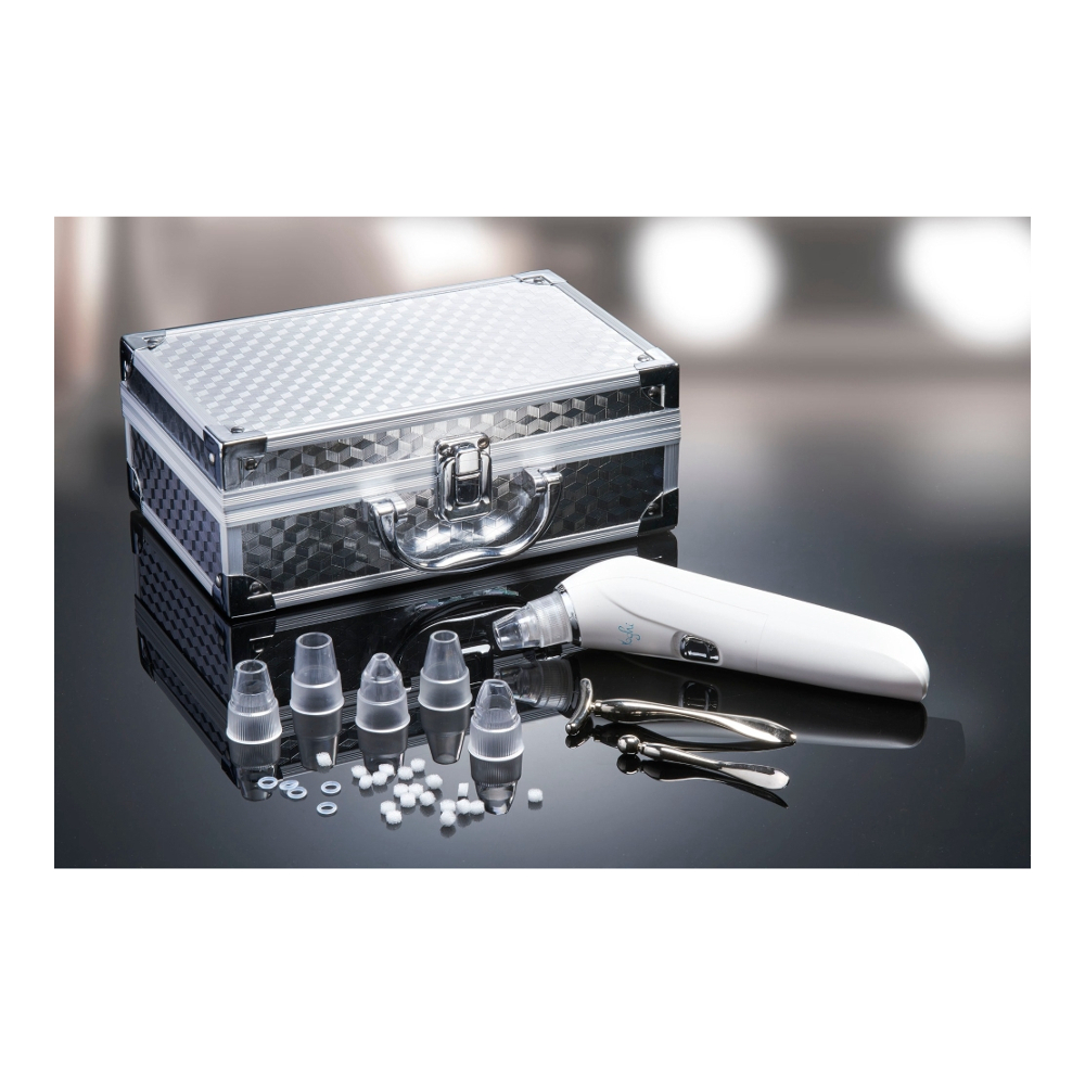 Malette avec extracteur à impuretés et 2 masseurs yeux et visage