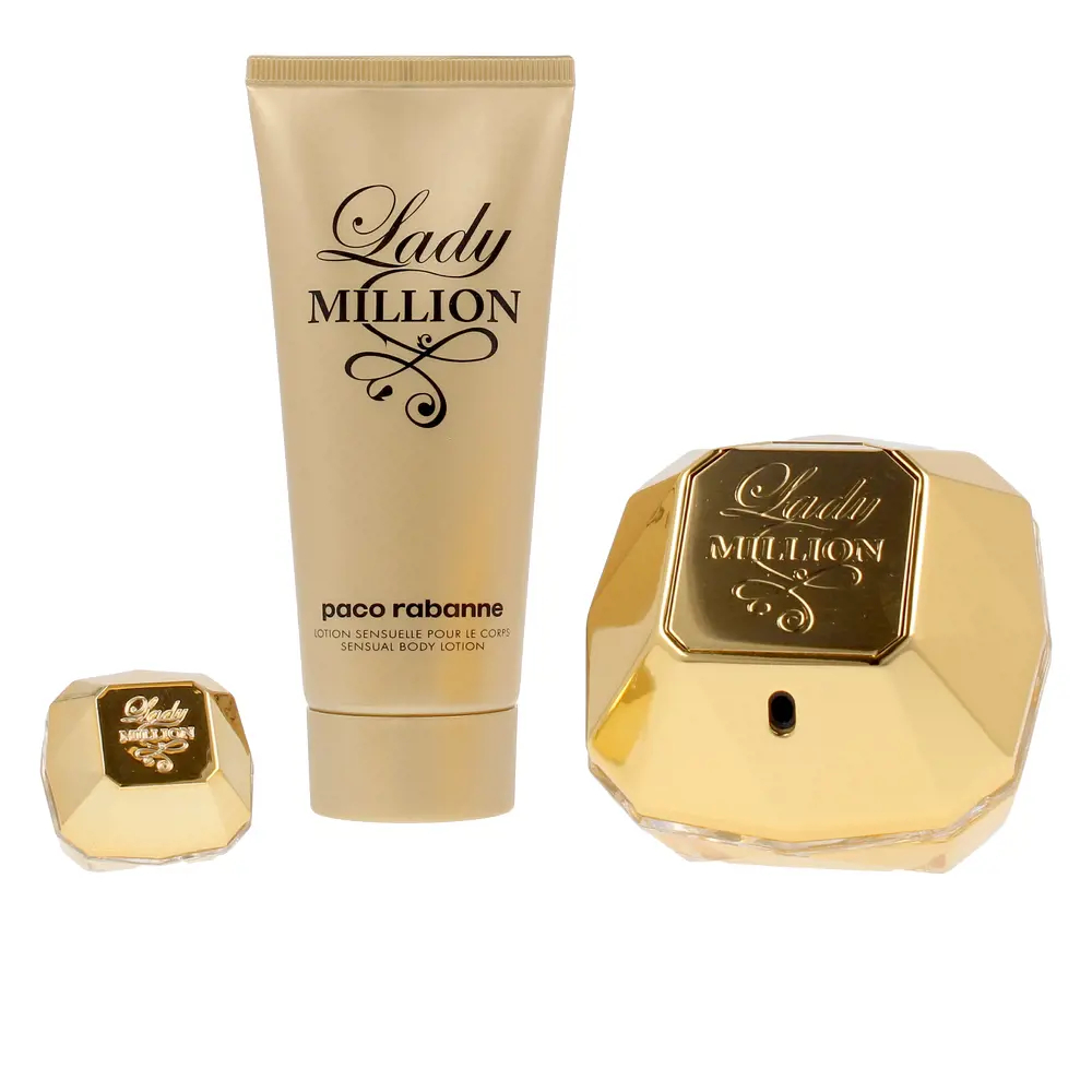 'Lady Million' Perfume Set - 3 Pieces