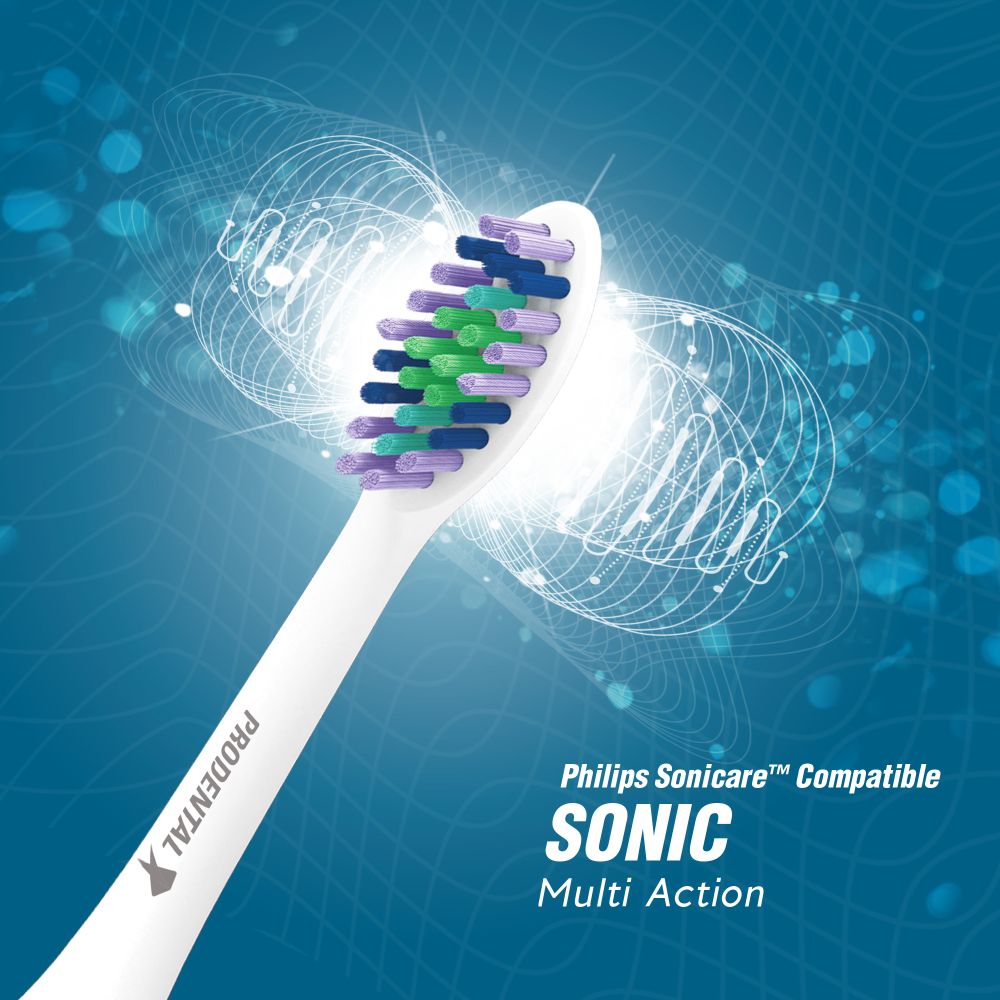 Têtes de brosse 'Philips Compatible - Multi Action Sonic' - 6 Unités