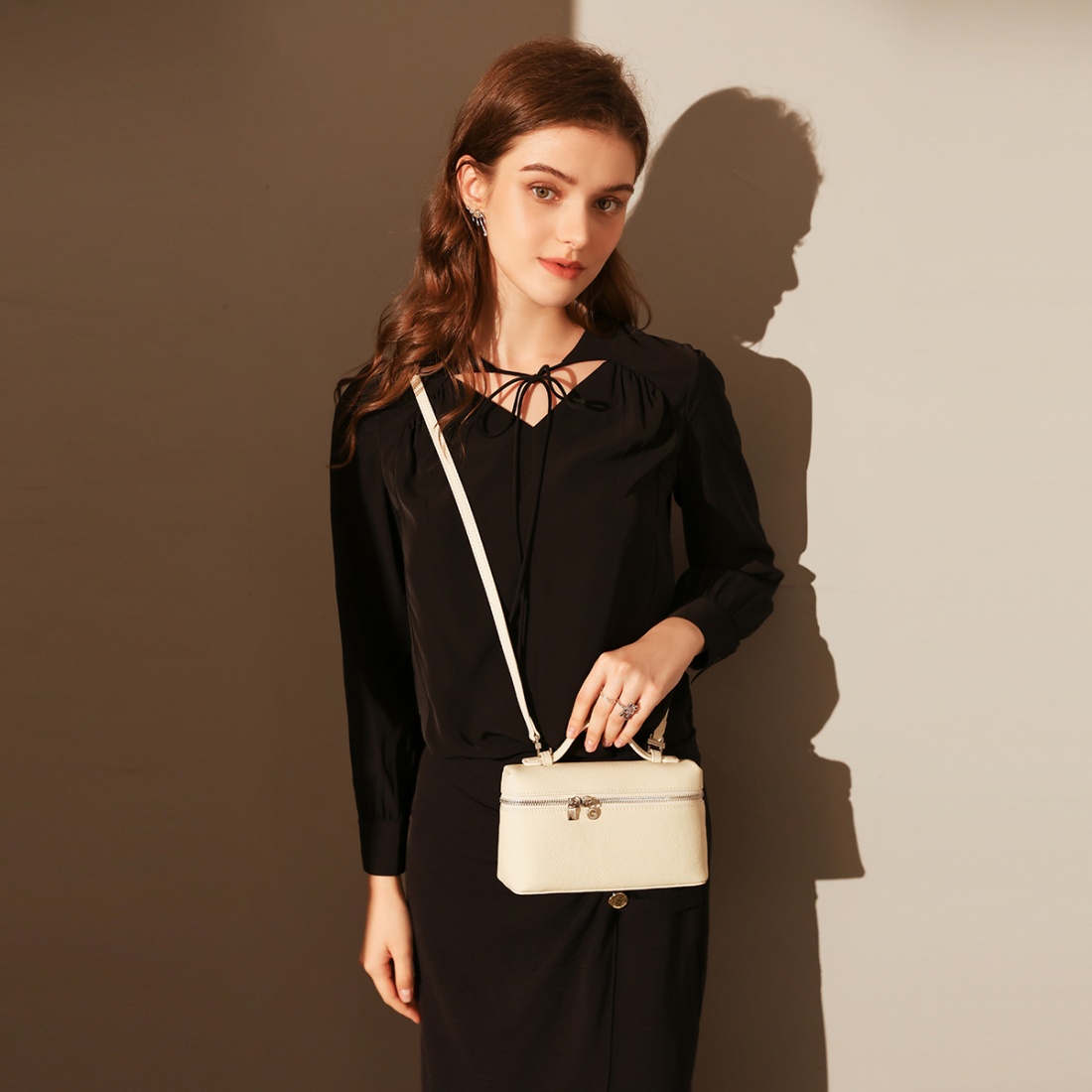 Women's 'Traveler's Rectangle Box Mini' Top Handle Bag