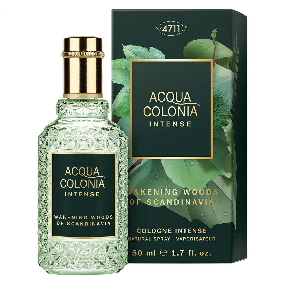 Eau de Cologne 'Intense Wakening Woods Of Scandinavia' - 50 ml