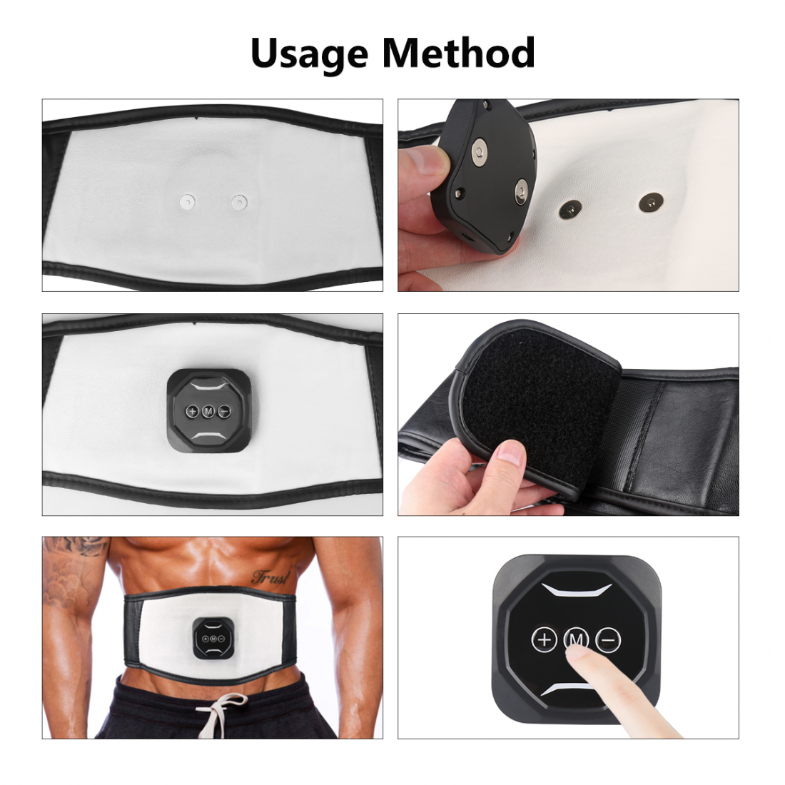 'Abdominal Belt' Elektro-Muskelstimulator