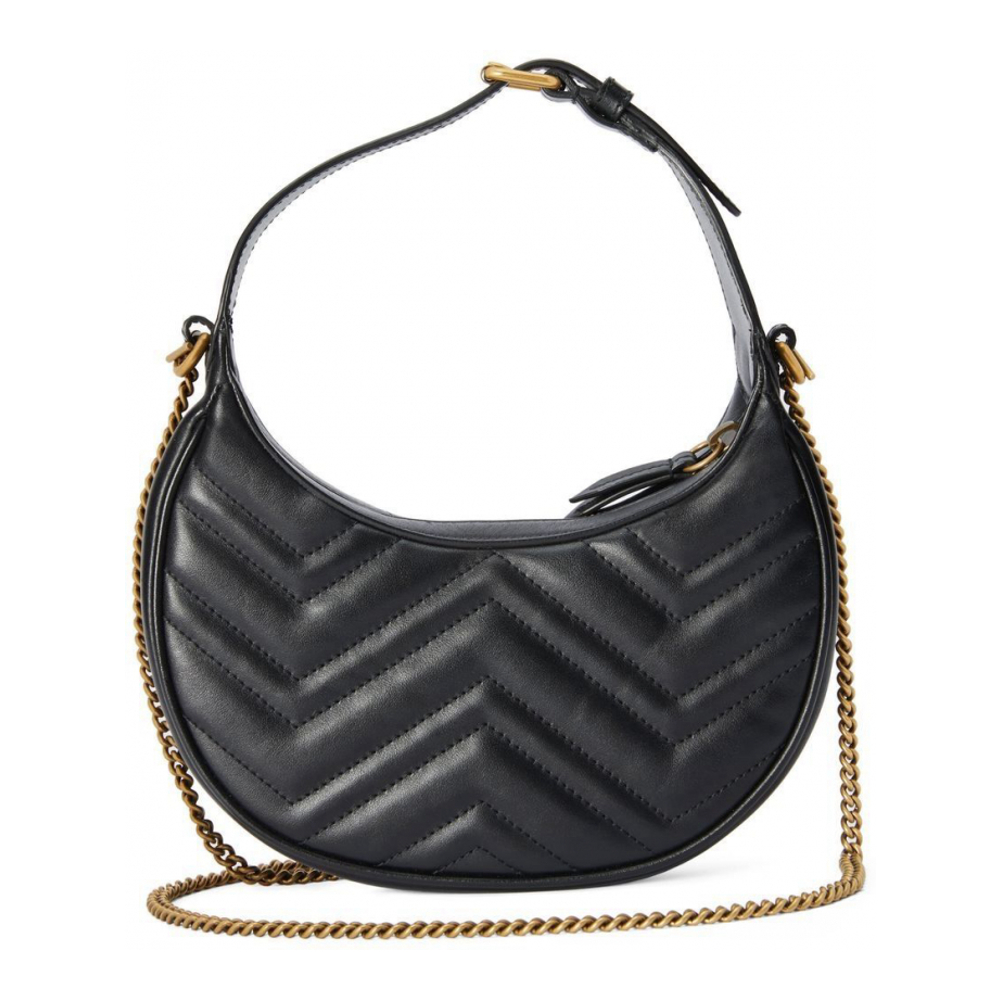 Sac à bandoulière 'GG Marmont Half Moon Shaped' pour Femmes