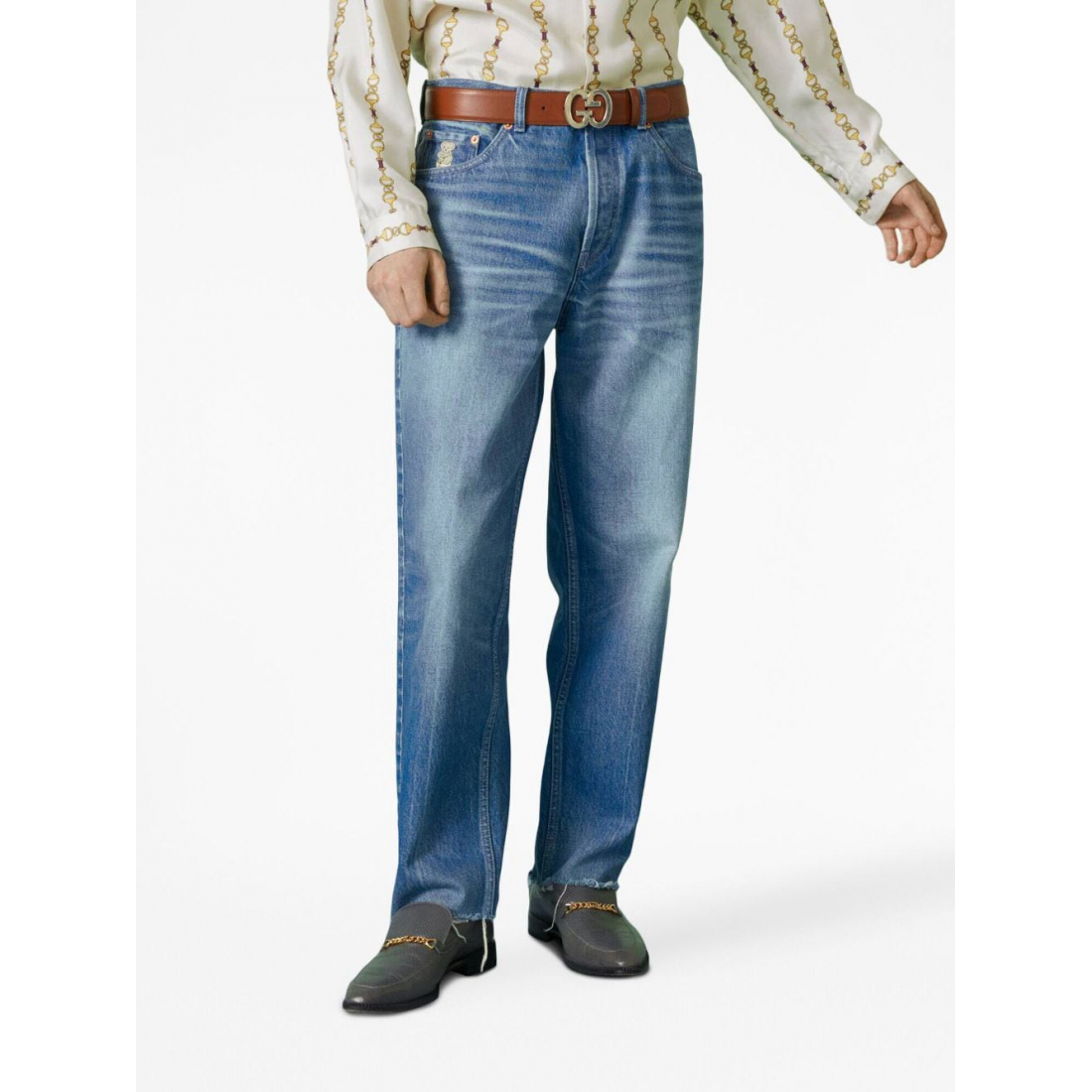 Men's 'Logo Patch' Jeans