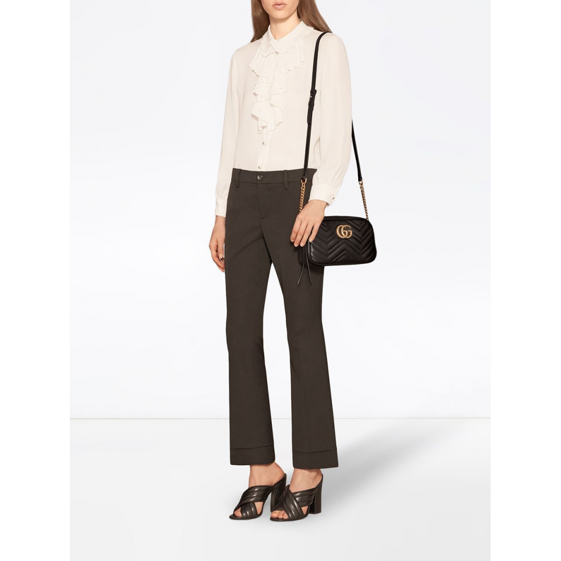 Sac à bandoulière 'Small GG Marmont' pour Femmes