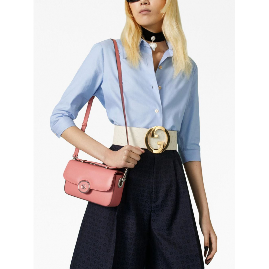 'Petite GG Mini' Schultertasche für Damen