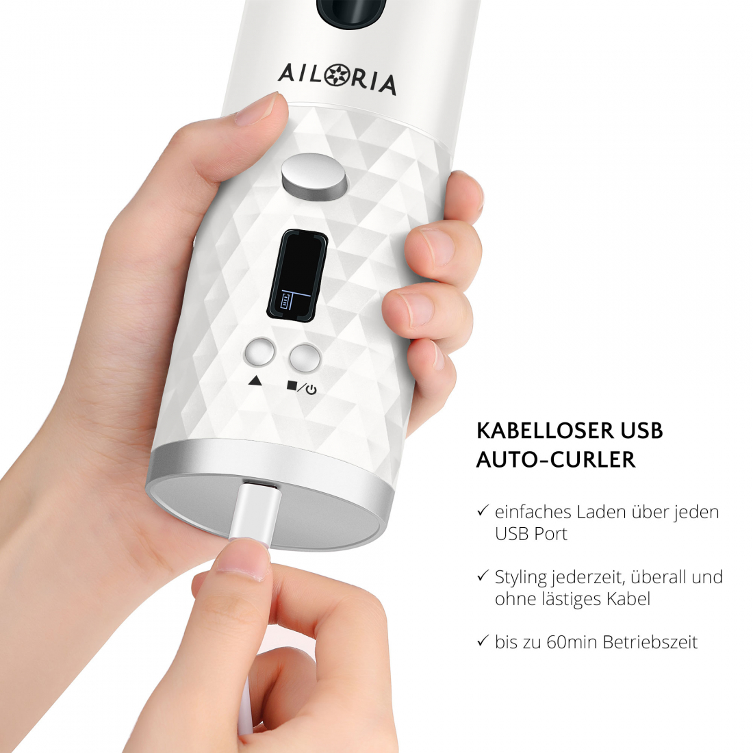 Fer à friser 'Revolutionne Wireless'