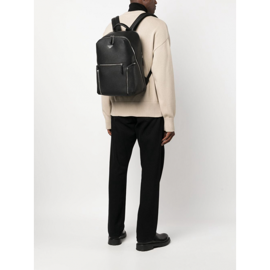 'Logo Embossed' Rucksack für Herren