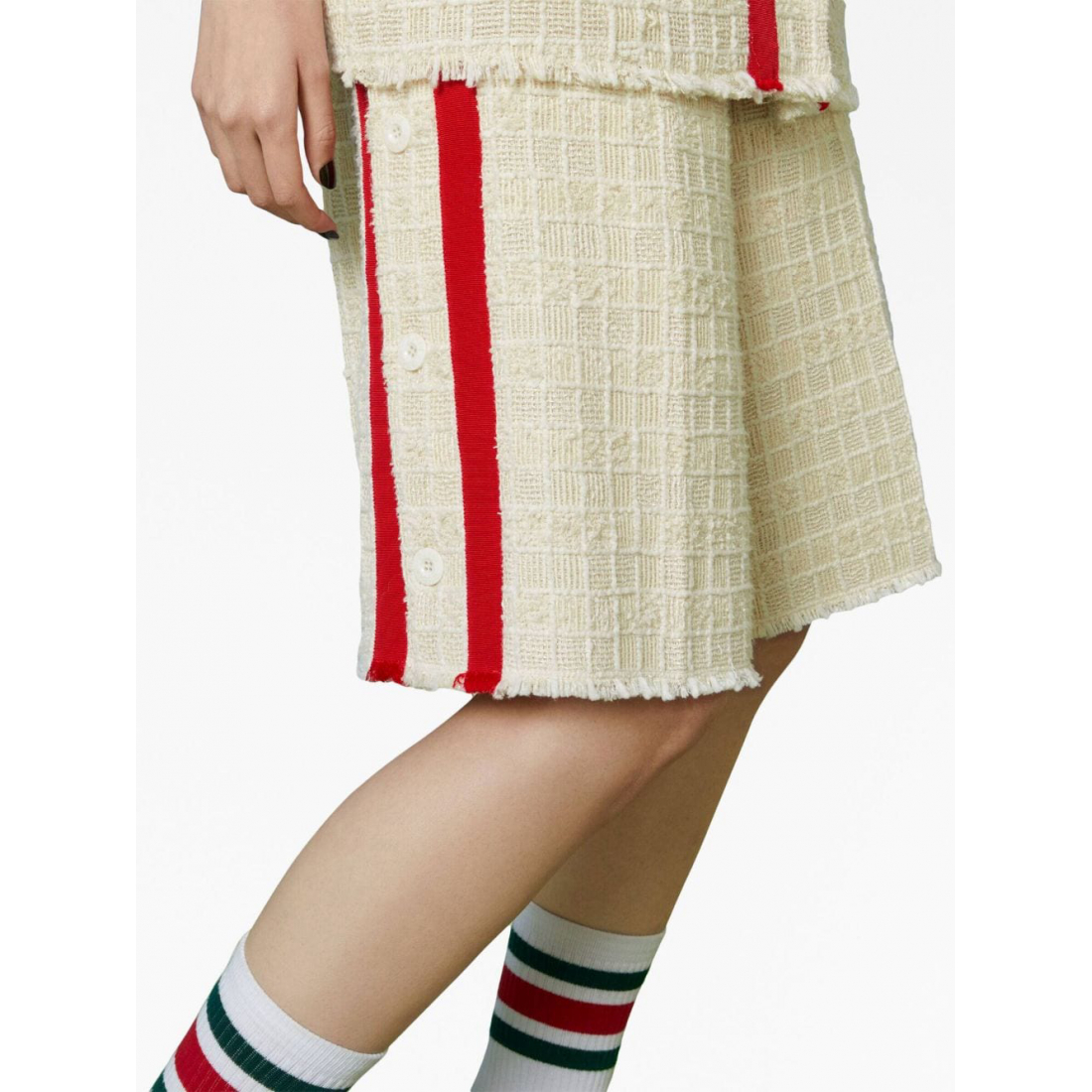 Women's 'Interlocking G-Embroidered' Shorts