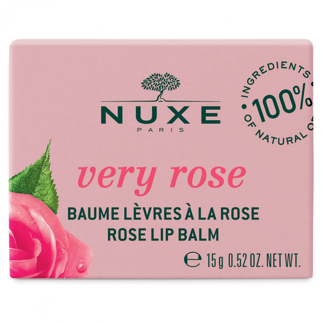 'Very Rose Hydratant' Lip Balm - 15 g