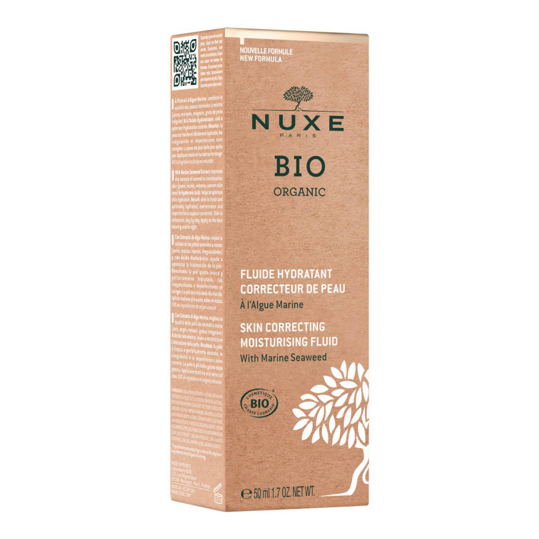 Bio Organic® Fluide Hydratant Correcteur De Peau - 50 ml