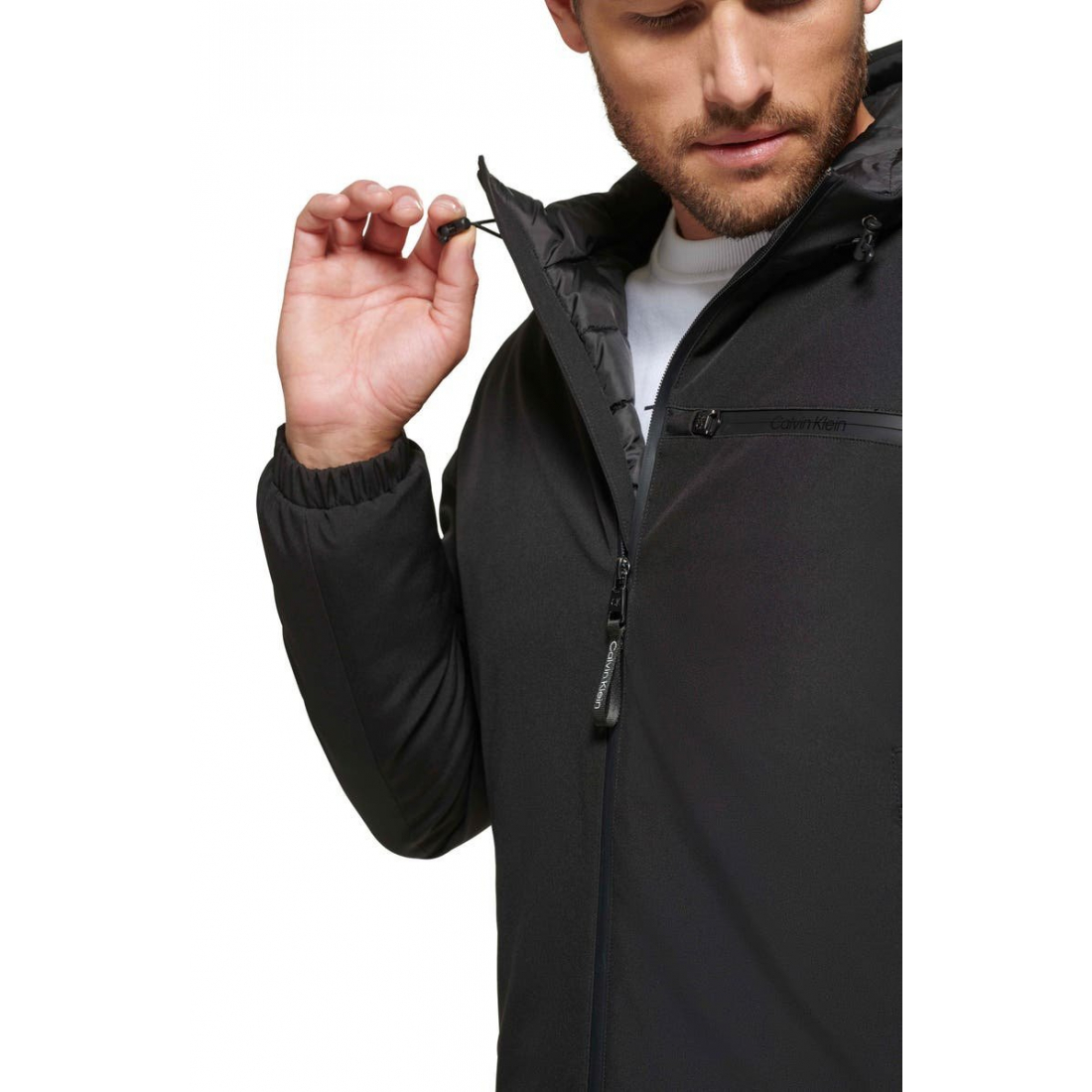 Veste 'Water Resistant Hooded' pour Hommes