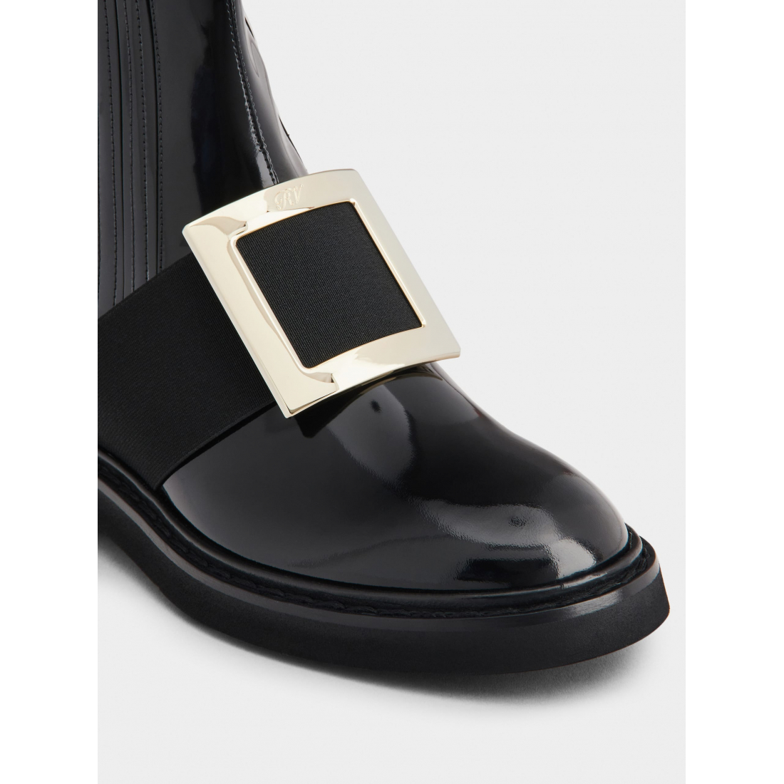 Bottines Chelsea 'Viv' Rangers Metal Buckle' pour Femmes