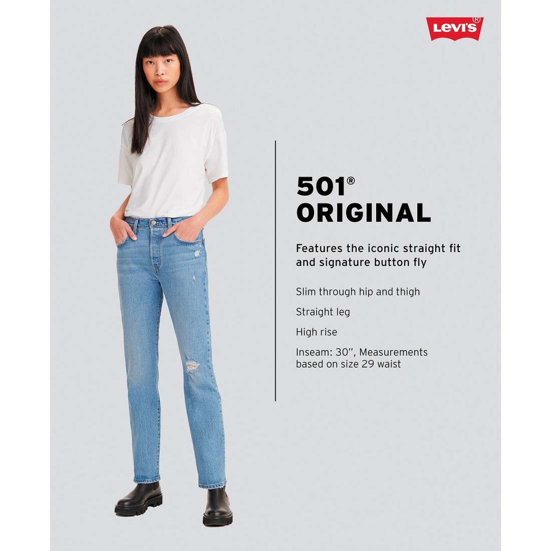 Jeans '501 Original-Fit' pour Femmes
