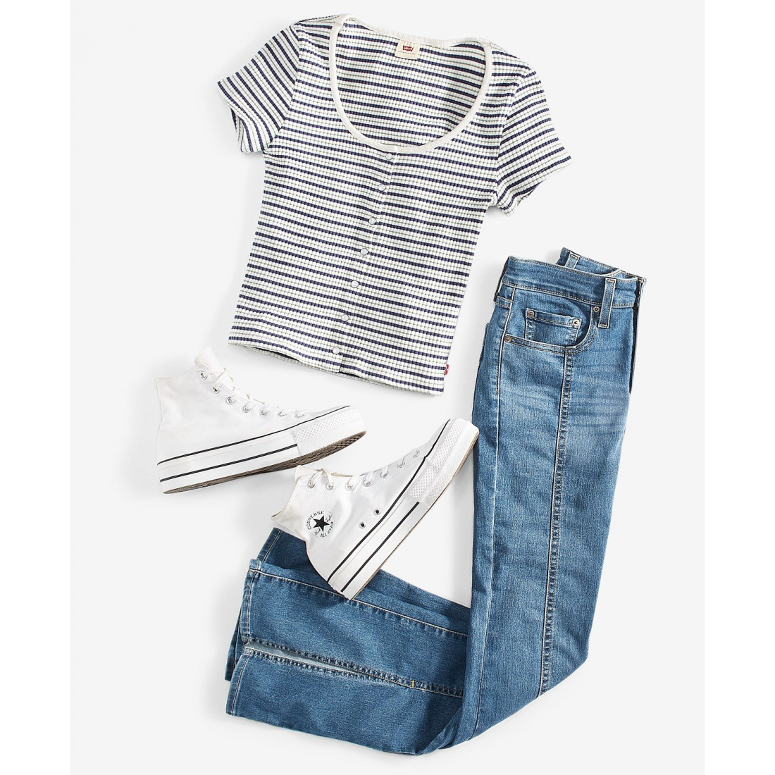 Jeans '726 Flare Split-Hem' pour Femmes