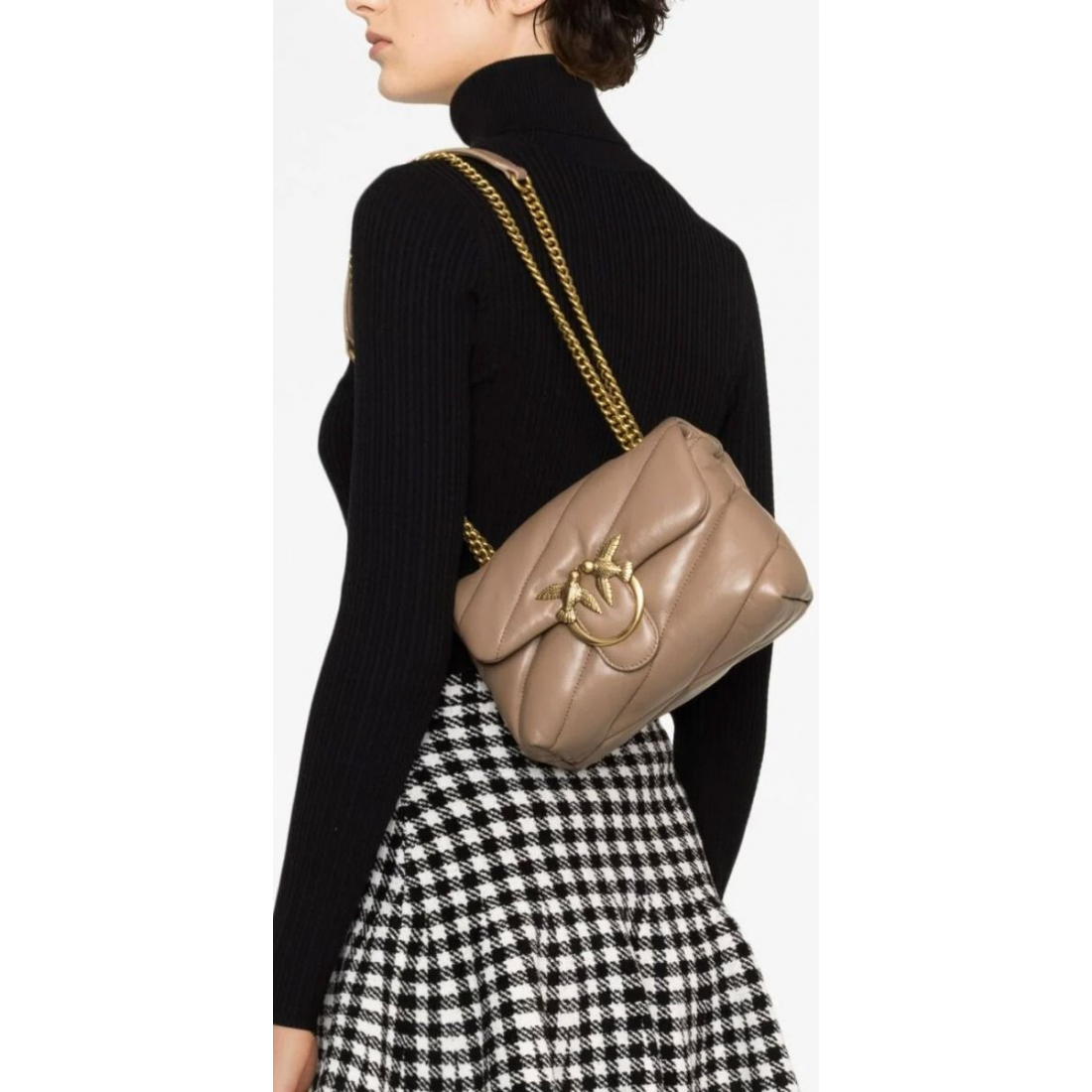 Women's 'Love Mini Puff' Shoulder Bag