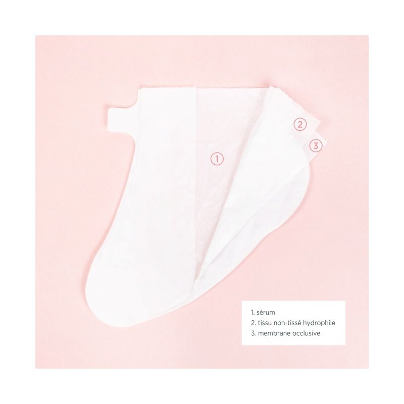 'Les Chaussons de Soin' Foot Mask - 15 ml, 1 Pair