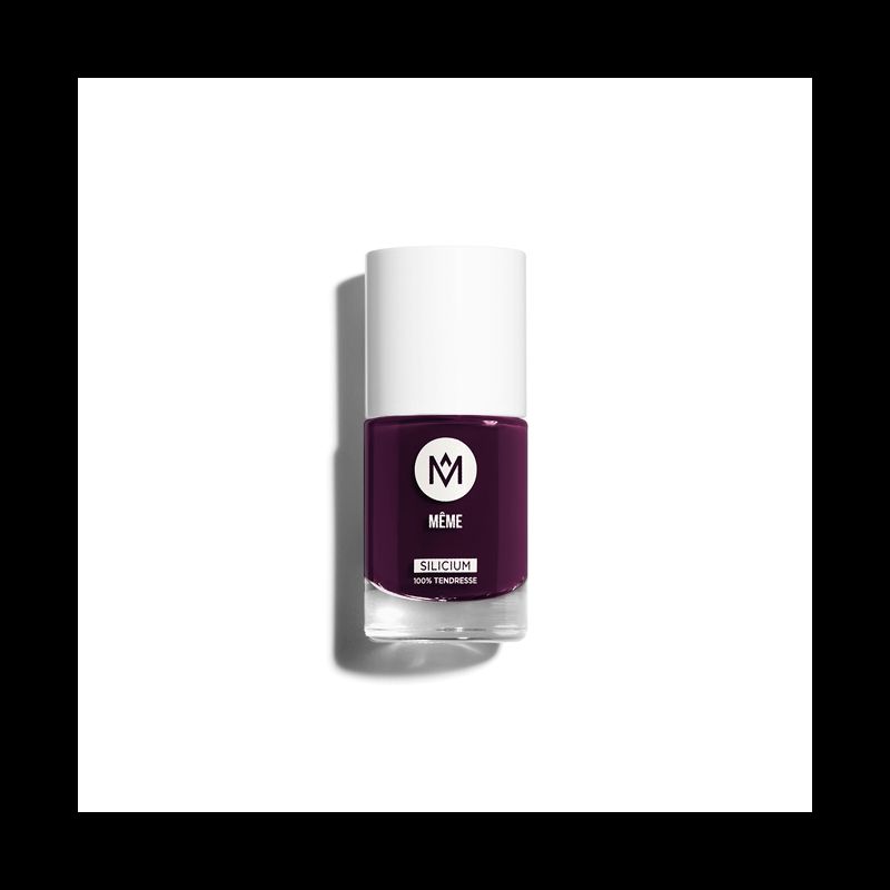 Vernis à ongles 'Vernis Silicium' - 08 Aubergine Nathalie 10 ml