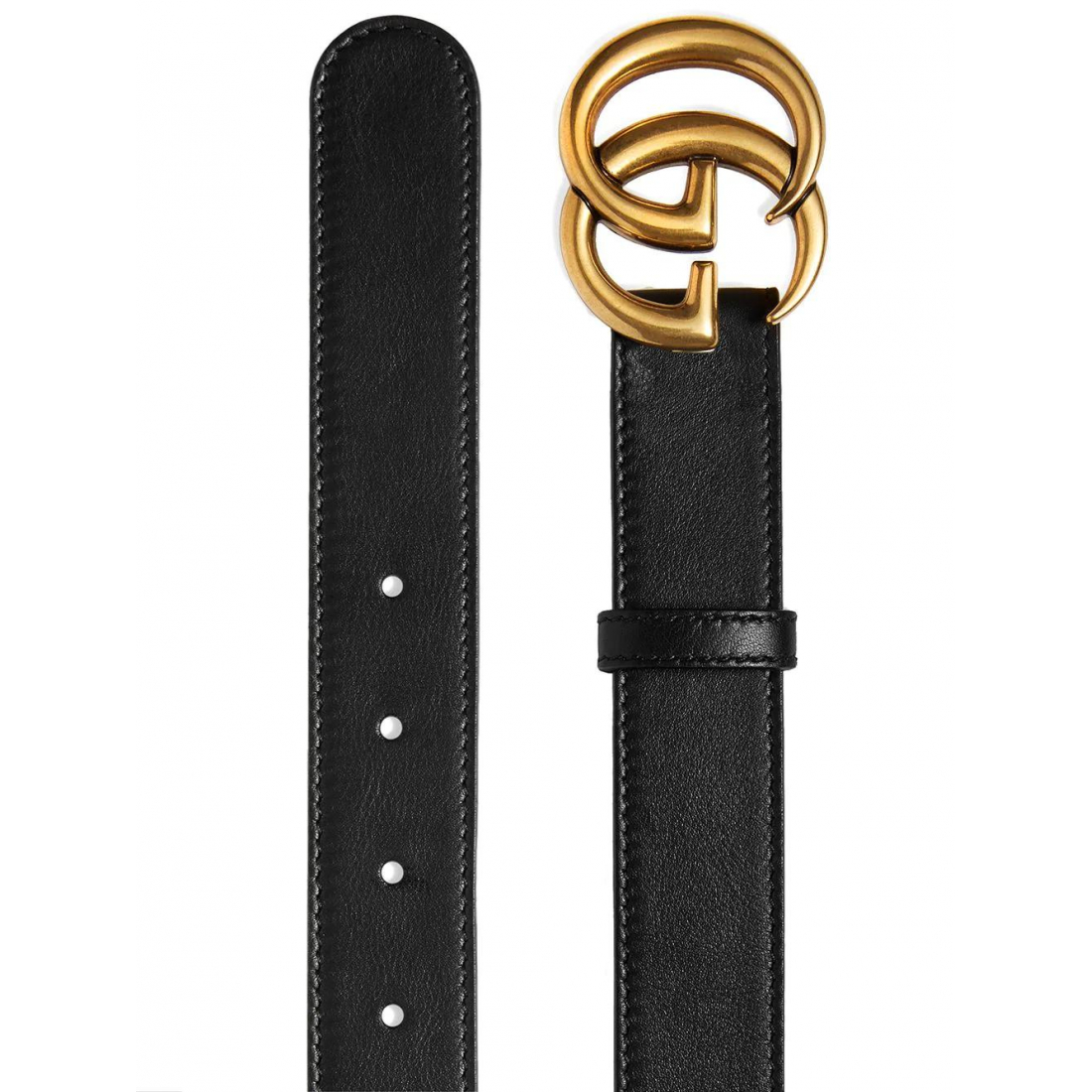 Ceinture 'Double G Buckle' pour Hommes