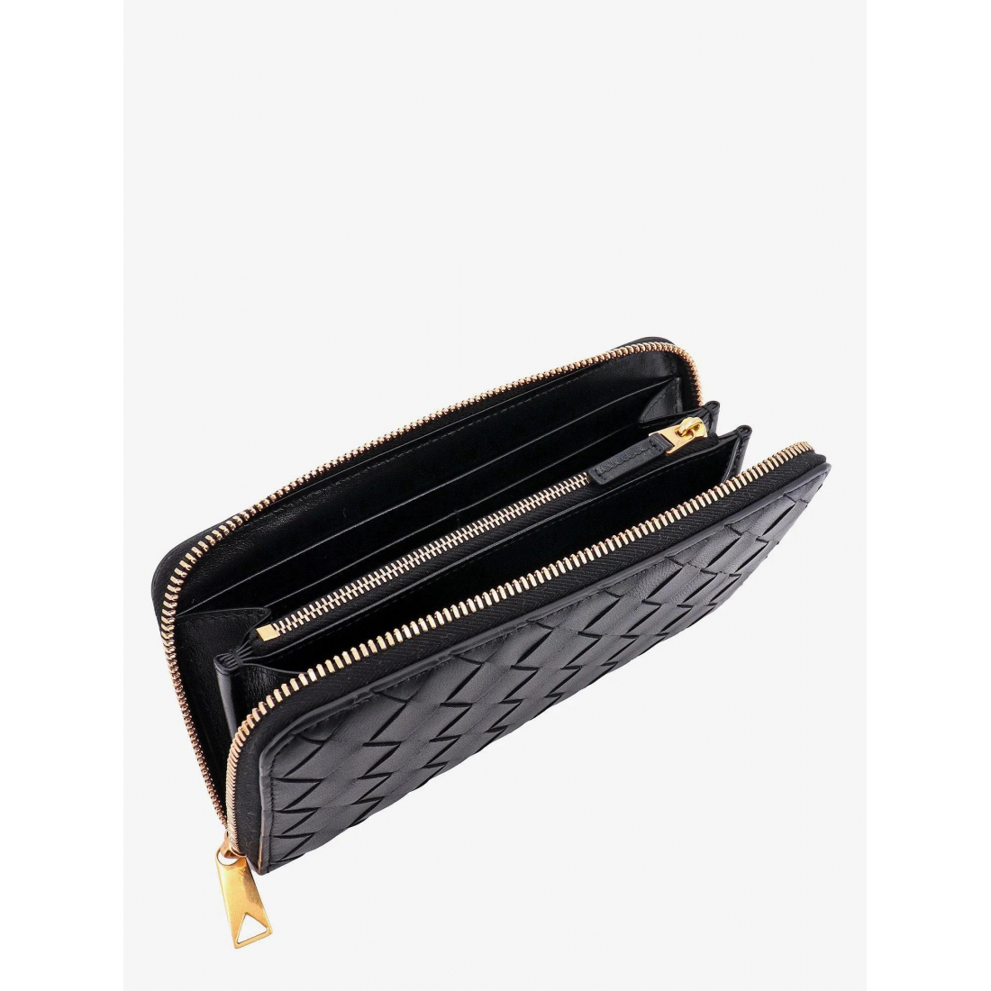 Portefeuille 'Intrecciato Zip Around' pour Femmes