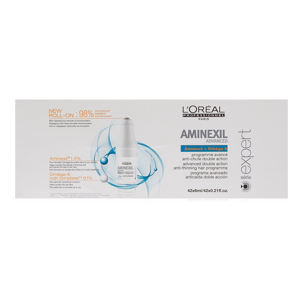 'Aminexil Advanced Anti-thinning' Hair Treatment - 42 Units, 6 ml