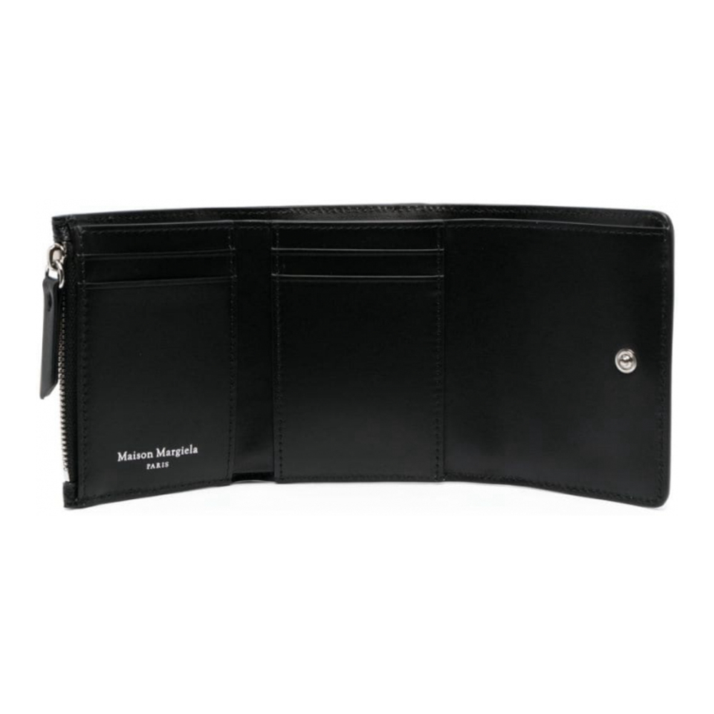 Portefeuille 'Four-Stitch Tri-Fold'