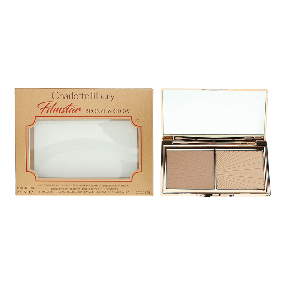 	Palette de illuminateur & Conture 'Mini Filmstar Bronze & Glow' - Light-Medium 7 g