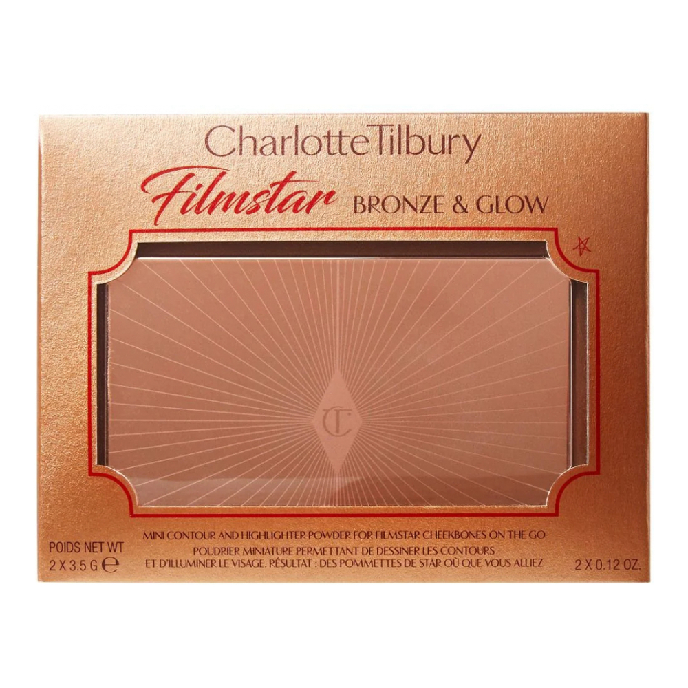 	Palette de illuminateur & Conture 'Mini Filmstar Bronze & Glow' - Light-Medium 7 g
