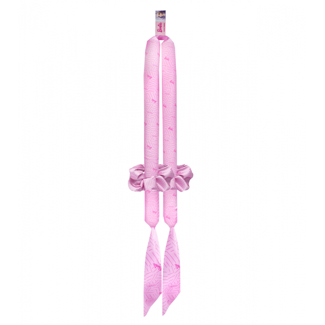 Barbie™ ❤︎ Coolcurl™ Satin Heatless Hair Curling Tool Set | Satin Pink Panther