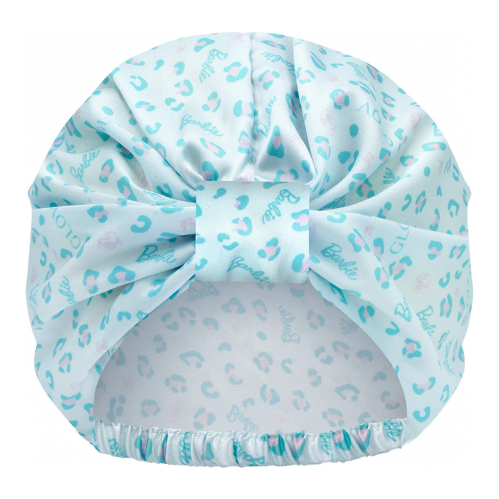 Barbie™ ❤︎ Anti-Frizz Satin Hair Bonnet Protective Sleep Cap | Satin Blue Panther