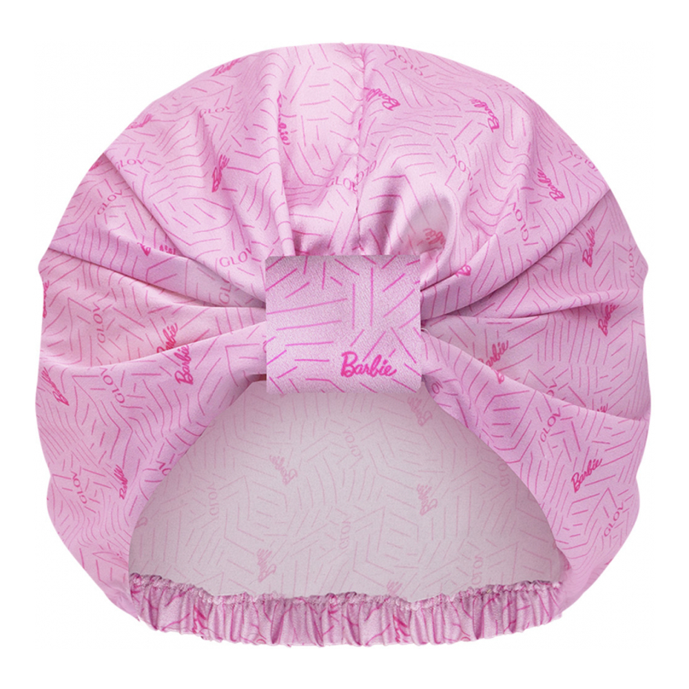 Barbie™ ❤︎ Anti-Frizz Satin Hair Bonnet Protective Sleep Cap | Satin Zigzag