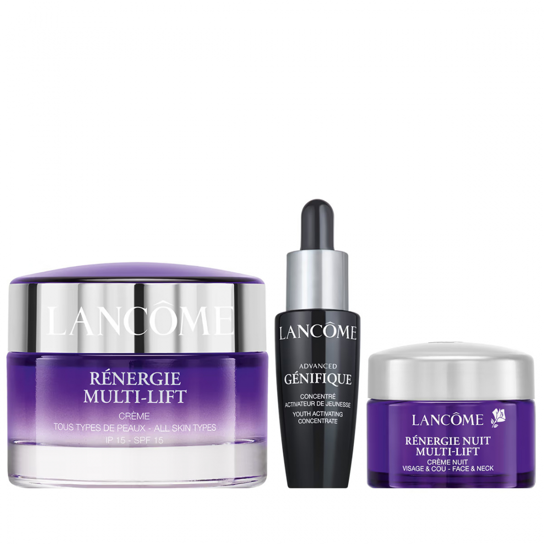 Coffret de soins du visage 'Rénergie Multi-Lift' - 3 Pièces
