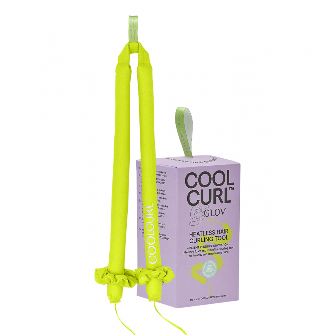 Coolcurl™ Kit Boucles Sans Chaleur 1 Tige À Boucler Et 2 Chouchous Box