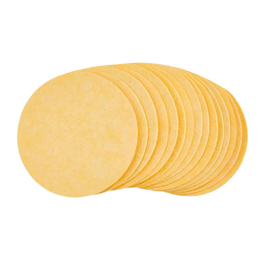 Éponges Compressées Pour Le Visage En Cellulose – Lot De 5