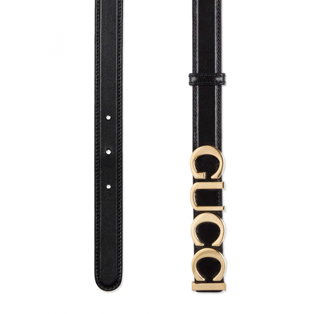 Women's 'Logo Plaque' Belt