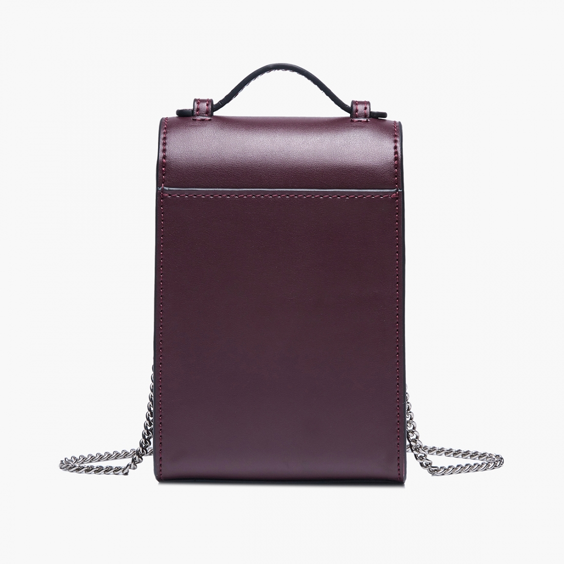 Schultertasche aus Leder