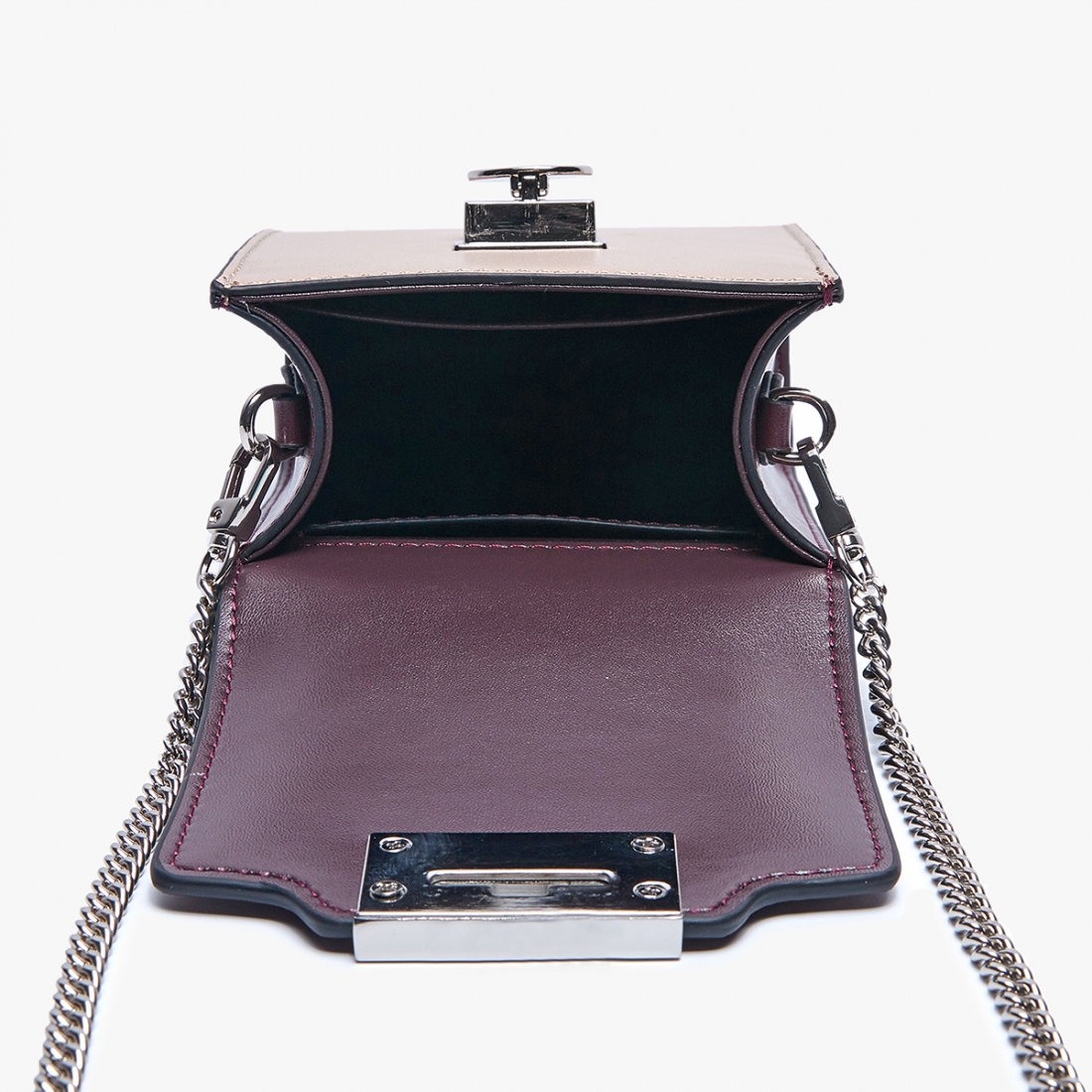 Schultertasche aus Leder