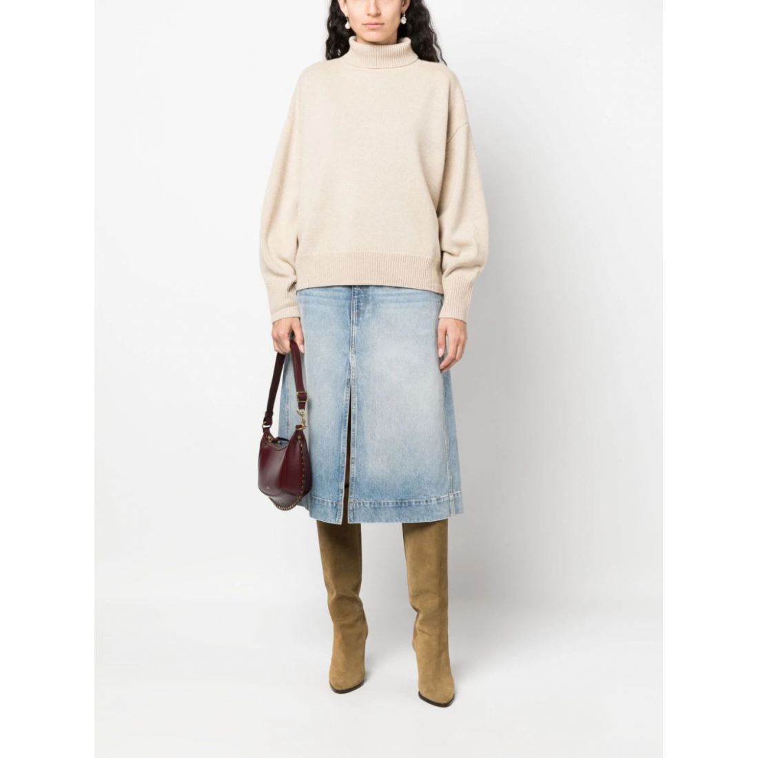 Pull à col roulé pour Femmes