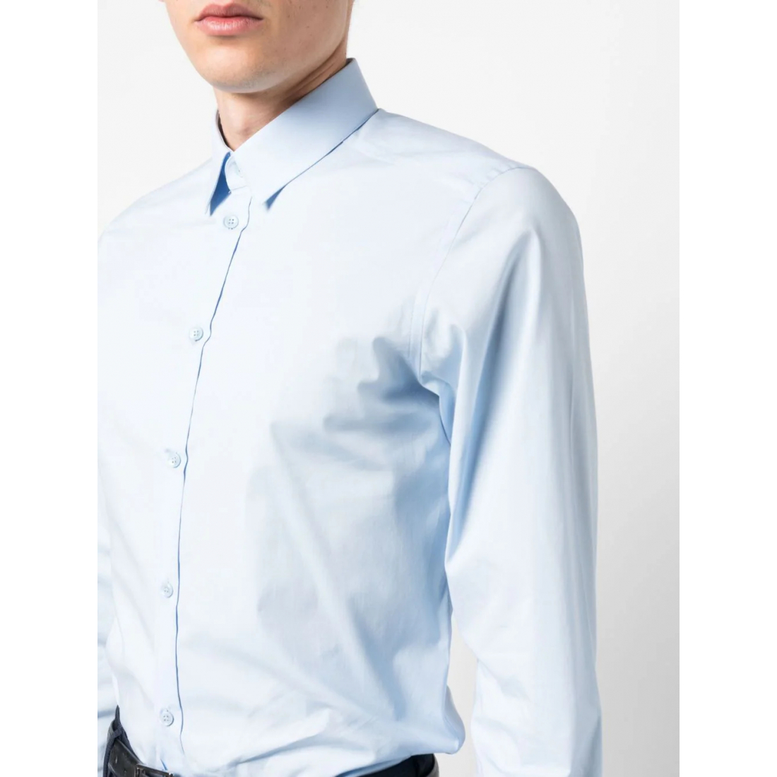 Chemise 'Long-Sleeved Buttoned' pour Hommes