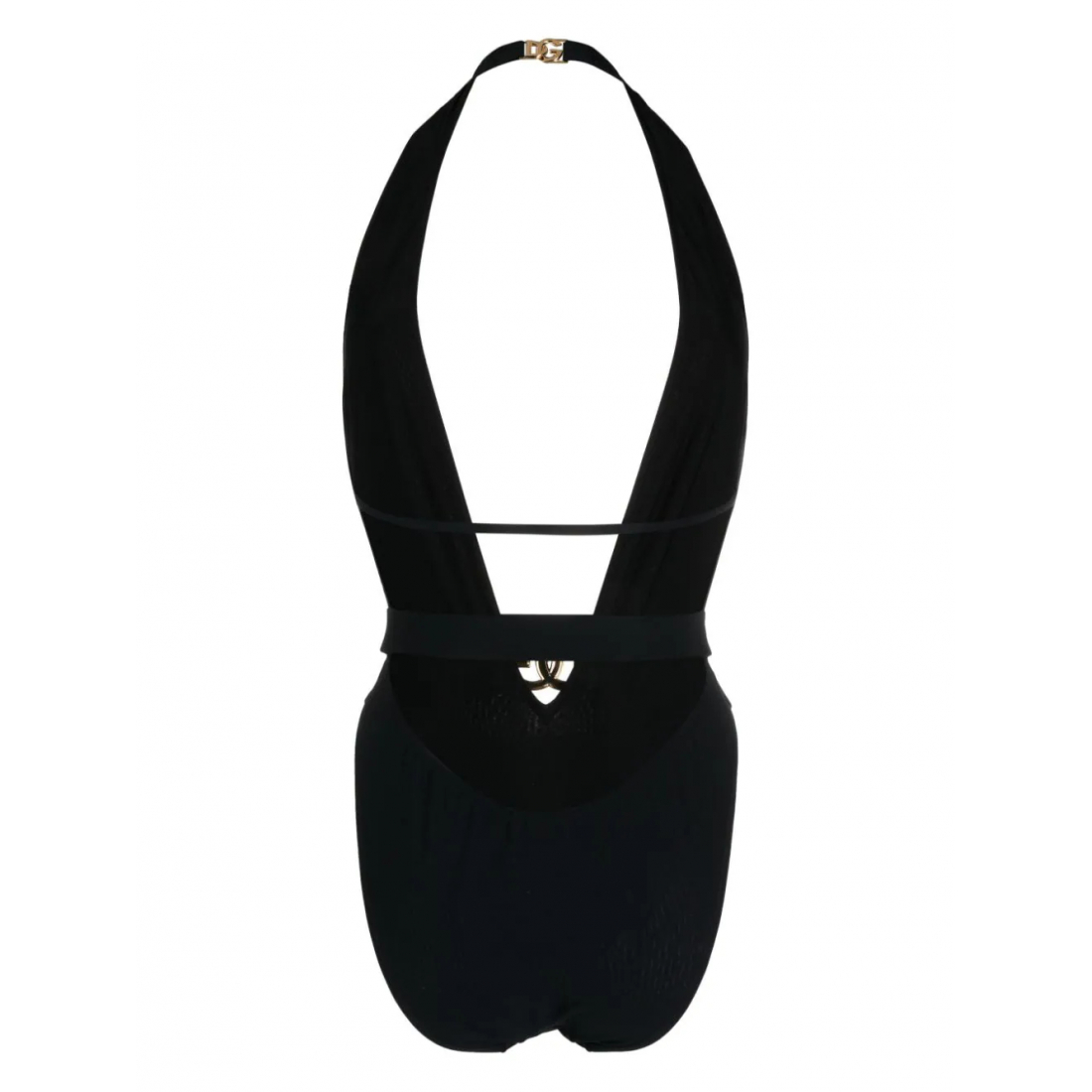 'Logo-Plaque' Badeanzug für Damen