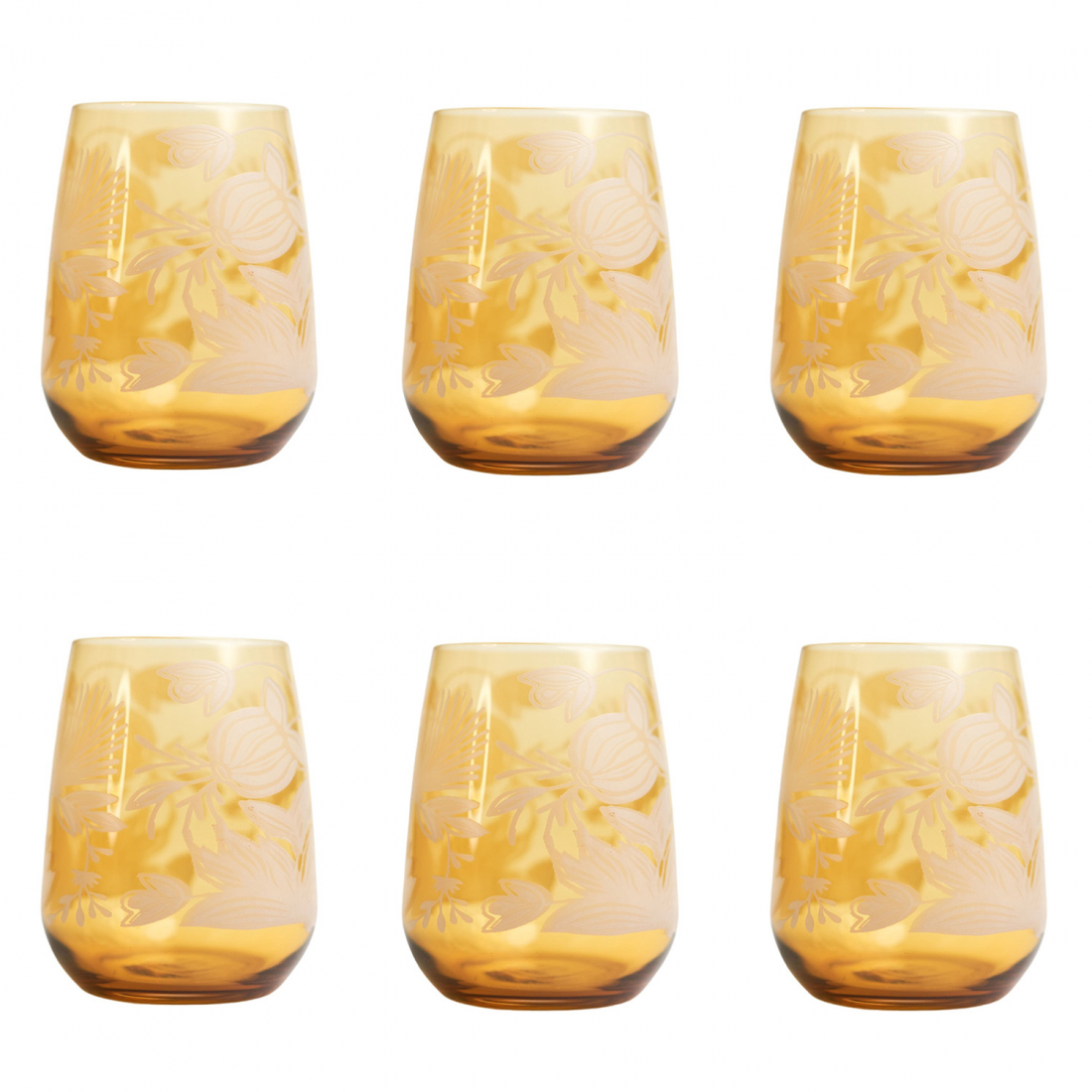 Ensemble de verre à eau 'Lysis' - 300 ml, 6 Pièces