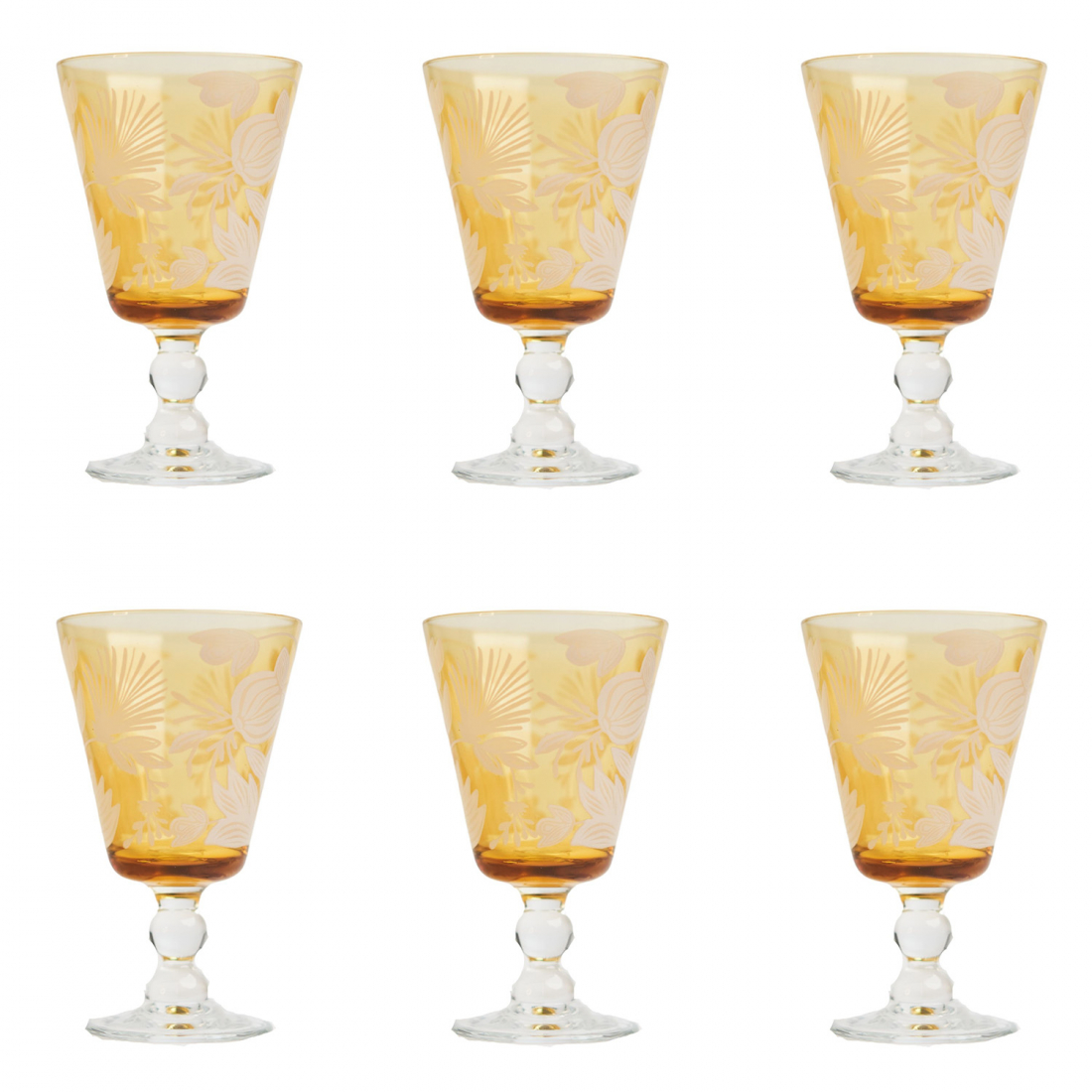 'Lysis' Wine Glass Set - 300 ml, 6 Pieces