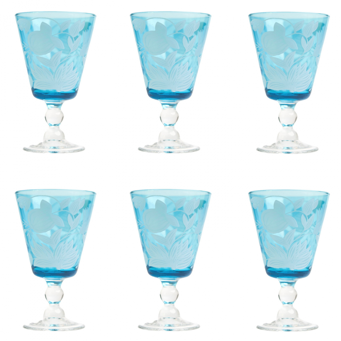 'Lysis' Wine Glass Set - 300 ml, 6 Pieces