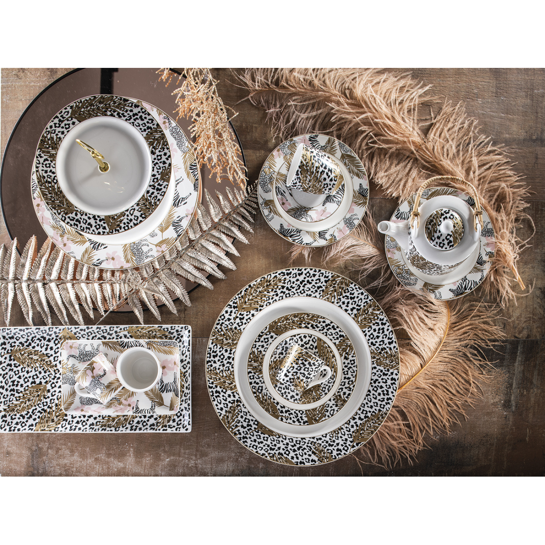 'Togo' Food Presentation Plate - 27 x 23 cm